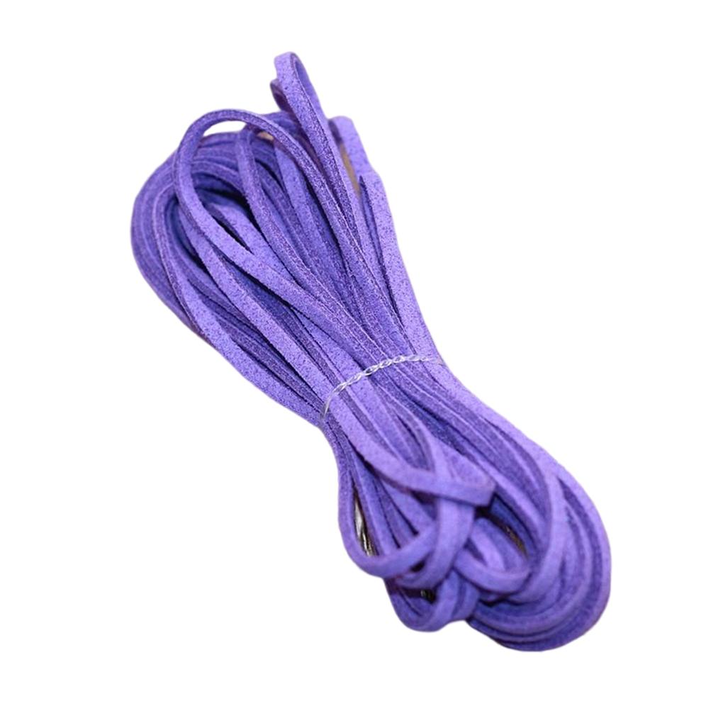 Faux Suede Cords Leather Lace Jewelry Making Accessories Craft Multicolor Woven Handmade Gadgets Bracelet Necklace