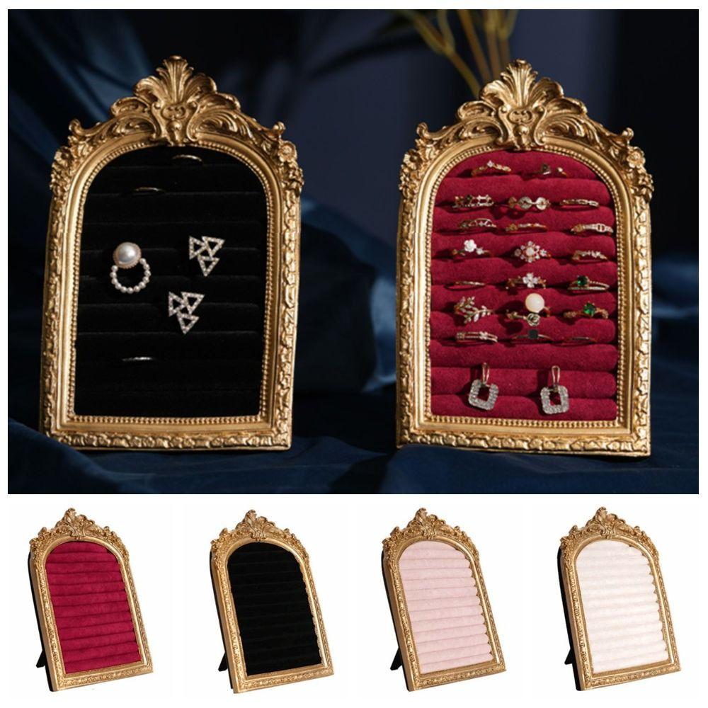Display Cabinet Jewelry Storage Shelf Home Decoration Frame Display Rack  Trinket