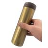 Marutatsu Mug Bottle, Stainless Steel Water Bottle, Vacuum Insulated, Direct Drinking Lid, Gift Packaging, Gold, 310ml, 35392