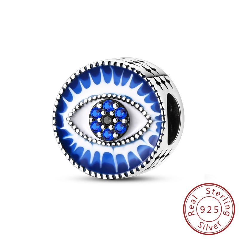 New Copper Dream Charms Baeds Angel Devil'S Eye Fatima'S Hand Cross Charms Pendant Fit Original Bracelet Women Jewelry Gift