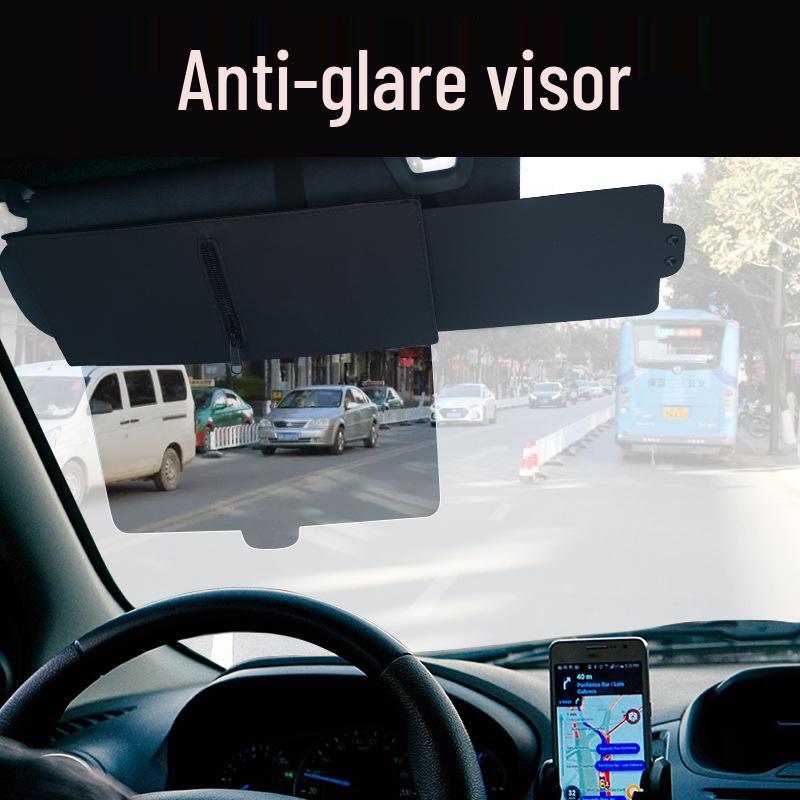 Portable Retractable Car Sun Visor: Anti-Glare, Eye Protection Model In Stock