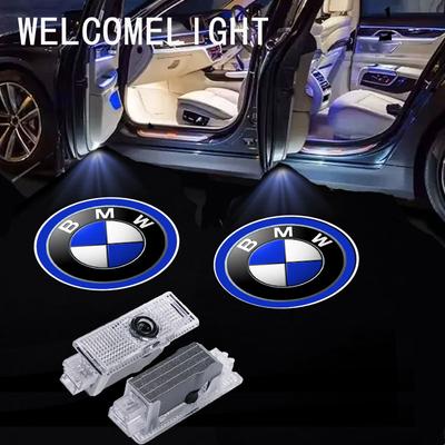 LED Auto Tür Willkommenslicht Dekorationslicht Auto Emblem Logo Für 1 2 3 4 5 6 7 Serie X1 X4 X3 X5 M3 M4 M2 M5 F30 E90 E70 F10