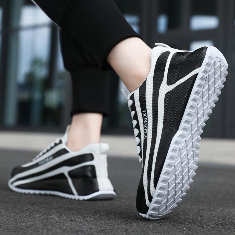 Shoes Men's 2025 Premium Summer Breathable Mesh Shoes Mesh Casual Men's Shoes Hollow Trendy Coconut Spring New Sneakers