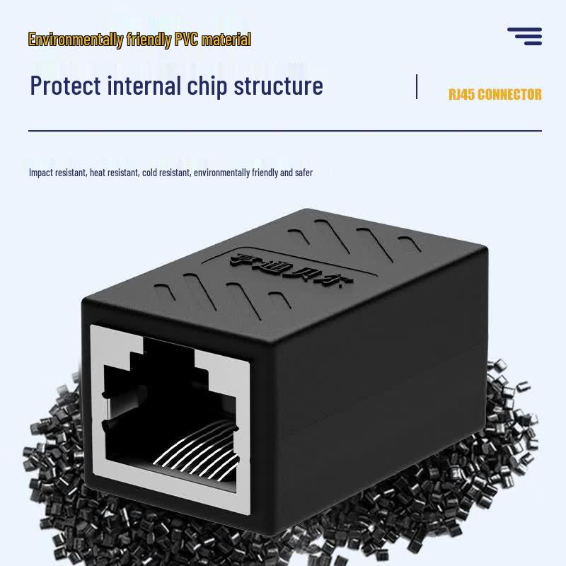 Gigabit Shielded RJ45 Ethernet Cable Coupler