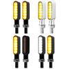 2pcs 6 leds Motorcycle Indicators Mini LED Turn Signal Light Flasher Amber Lamp Blinker Universal