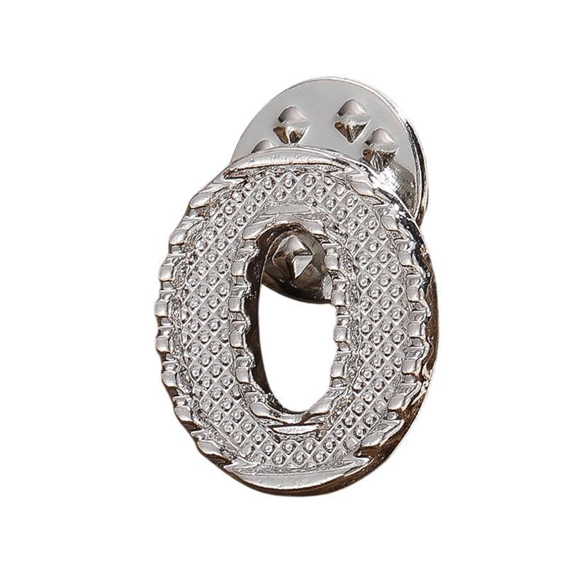 A-Z Letter Initial Lapel Pin Brooches Vintage Coat Suit Shirt Badge Party Office Brooch Pins Gifts For Men And Women Accessories