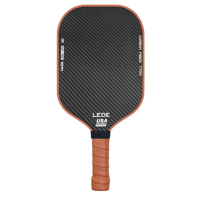 Professional Pickleball Paddle 3K Carbon Fiber T700 Core Lightweight Indoor Outdoor Play
