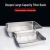 ZISIZ Stainless Steel Drain Basin Set
