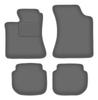 Velour Car Mats Graphite For: Volvo 440 / 460 Sedan (1988-1996)