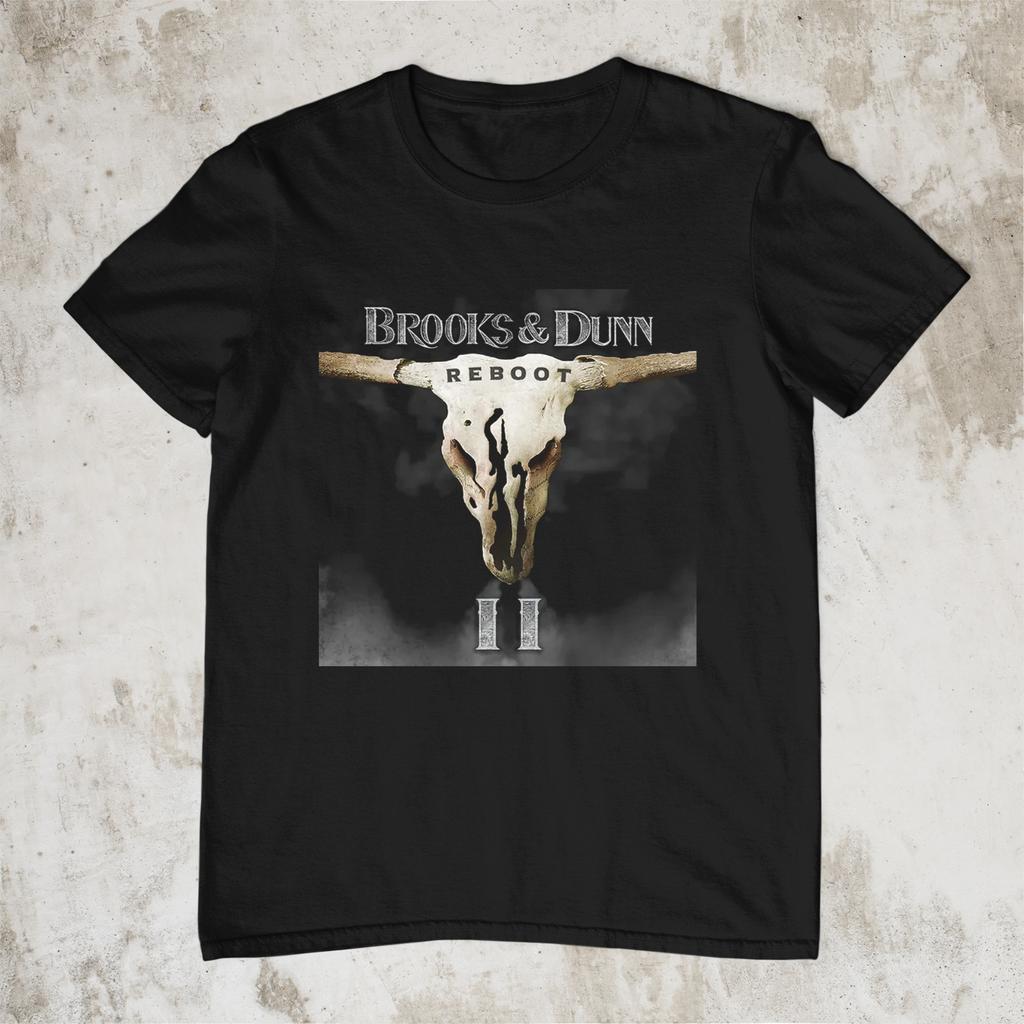 NEW HOT Brooks & Dunn - Reboot II AlBum Black All Size T-SHirt AE25