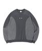 CRITIC Incision Pigment Sweatshirts Charcoal