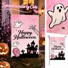 Halloween Garden Flag with and Yard Decoration