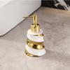 Luxury Ceramics Lotion Bottle 200ml Soap Dispenser Shampoo Bottling Bottle Dispenser for Liquid Soap Bathroom Accessories
