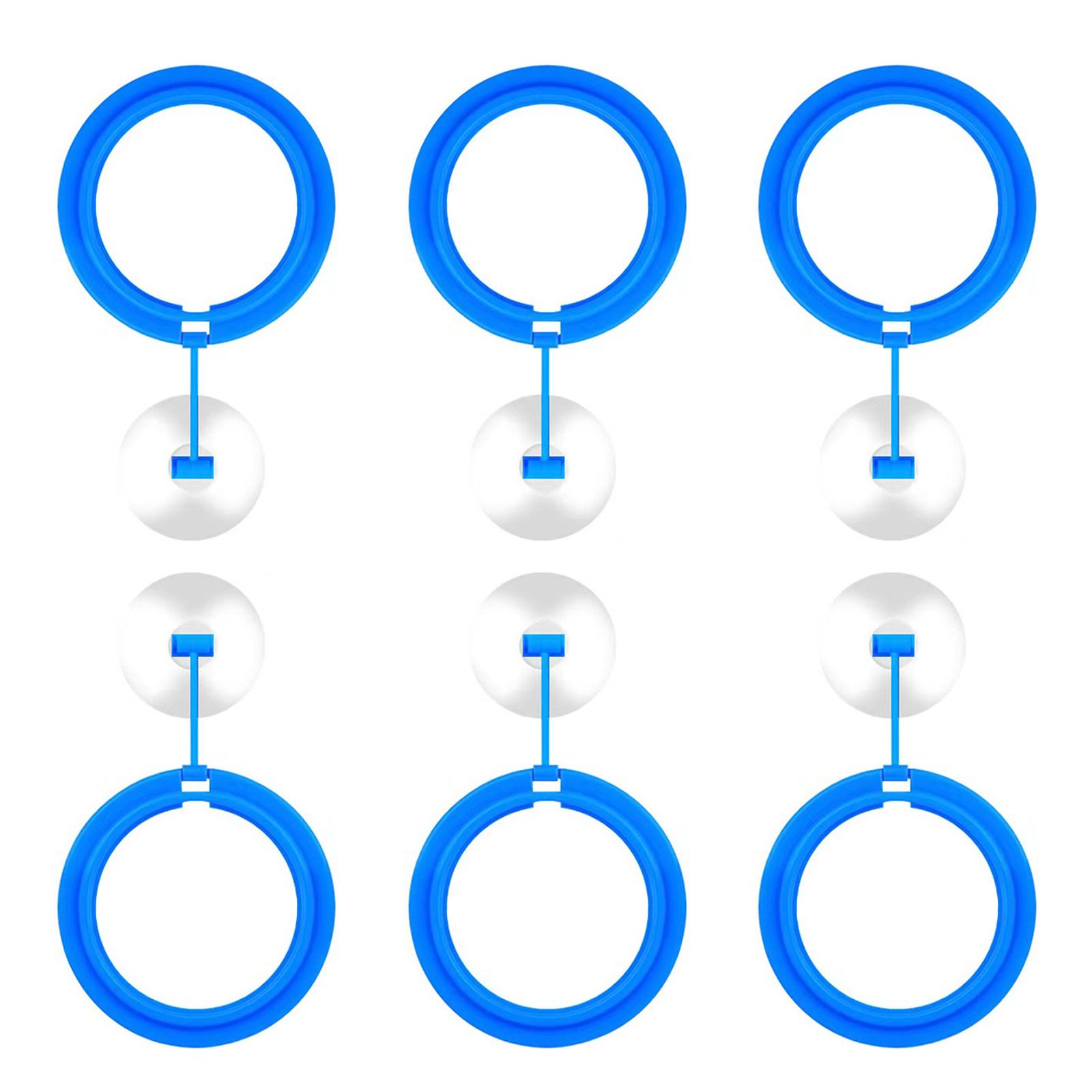 

Аквариумы Плавающие кольца для растений для аквариумов Перехватчики Плавающее выращивание растений Плавающие украшения синий
