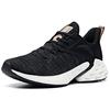 Anta Cushioning Slip Resistant Abrasion Resistant Low top Running Shoes Women's Black 12935588-1