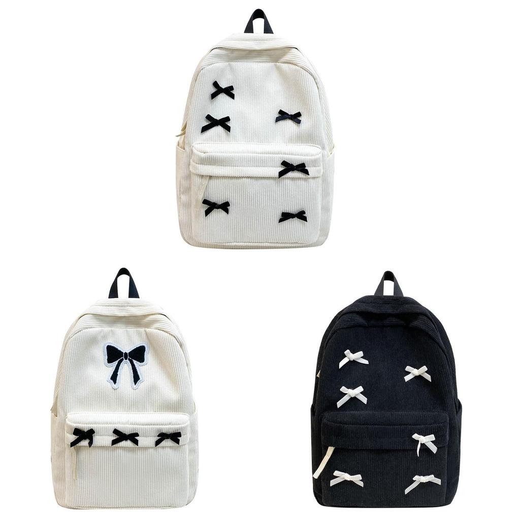 Student Backpack For Girls With Nylon And Laptop Storage For School Use
