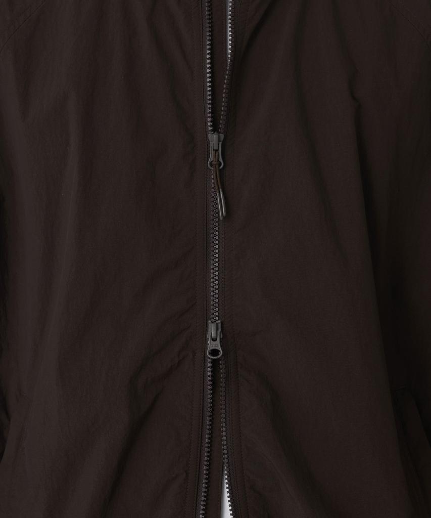 Musinsa Standard Oversized High-Neck Windbreaker Jacket [Dark Brown]