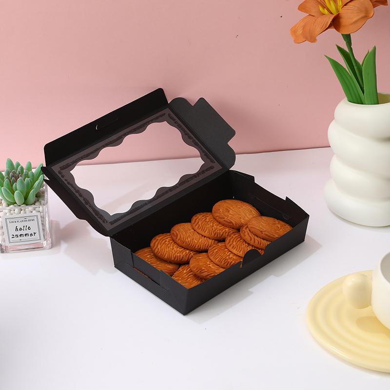 10Pcs/Pack Cardboard Wrap Box Packaging DIY Food Paper Mother's Day Birthday Party Gift Boxes Candy Packaging Boxes