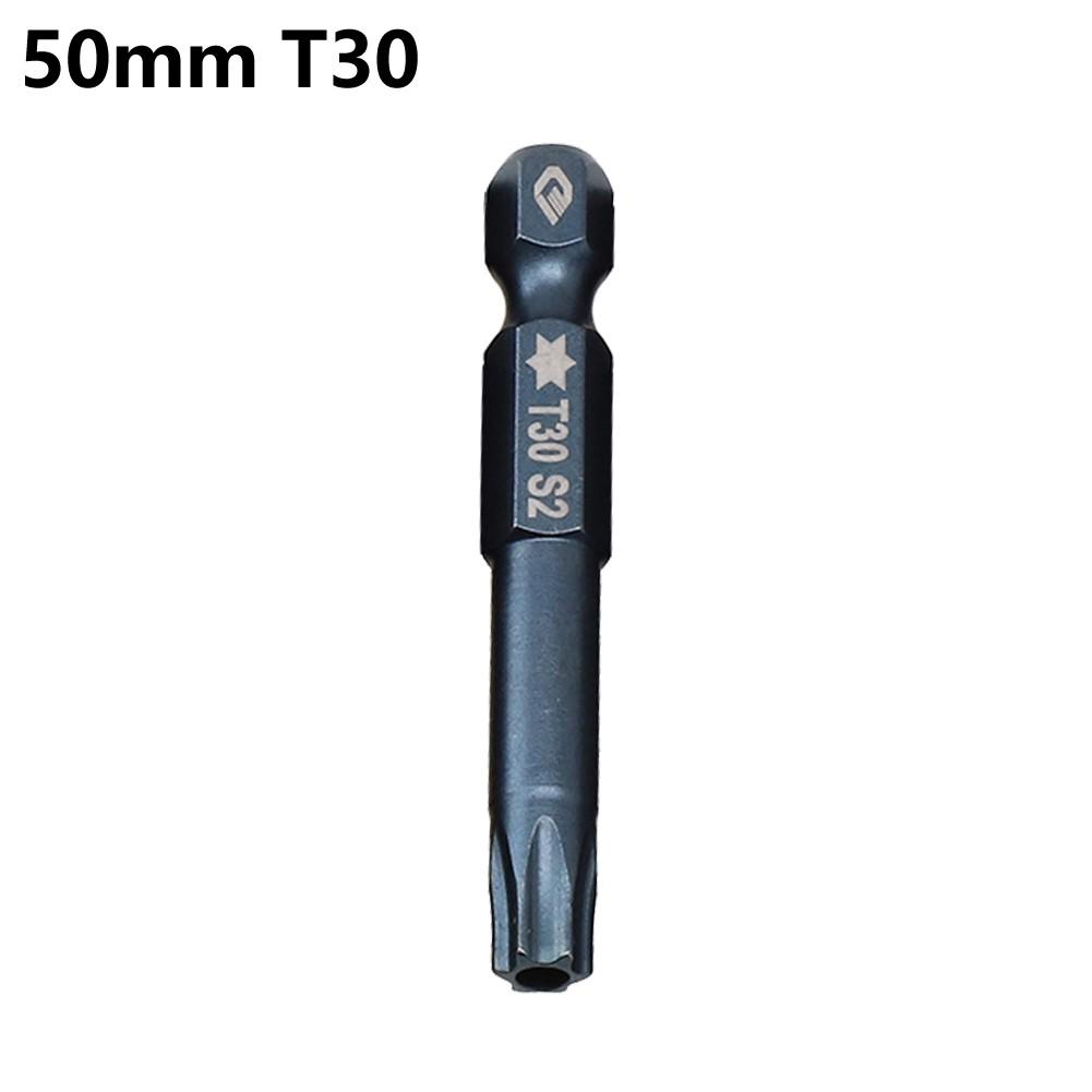 

Точность Набор бит Torx для отвертки из легированной стали синий T30
