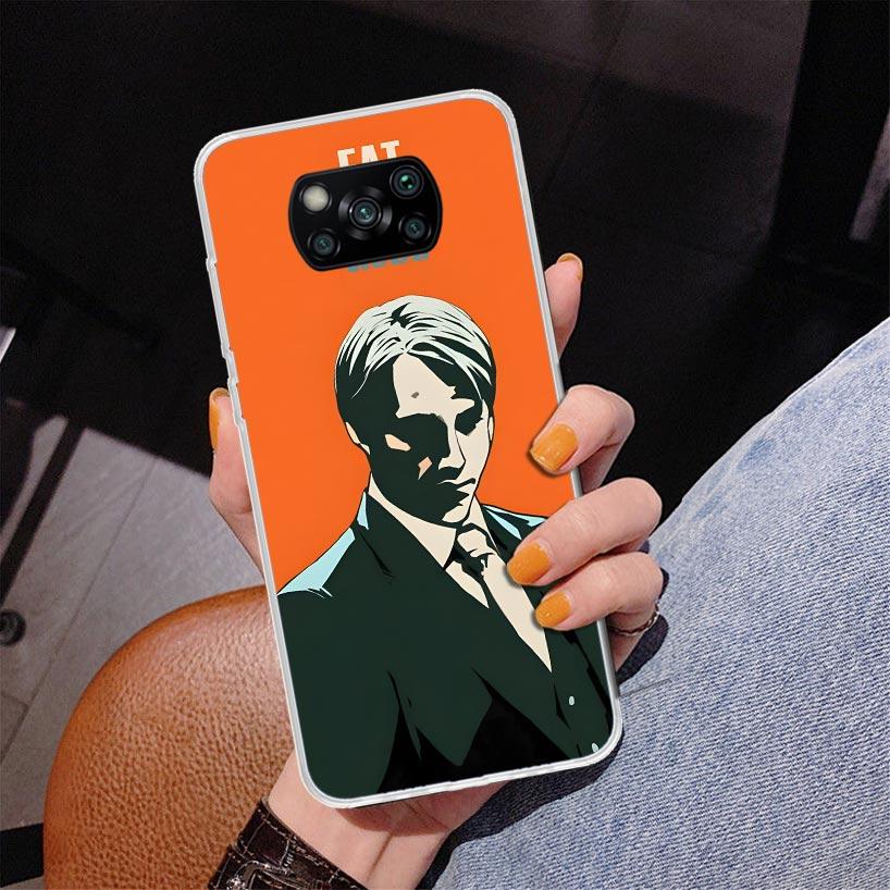 Hannibal Movie Phone Case For Xiaomi Poco X7 X6 X5 Pro F7 Ultra Redmi 15C 15 13C 13 12C 12 10 10A 10C 9 9A 9C 9T Cover Poco X7 X