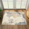 Botanical Pattern Carpet Fresh Natural Living Room Non-slip Mat Indoor Home Decoration Green Pink Purple Beige Floral Leaf Rug