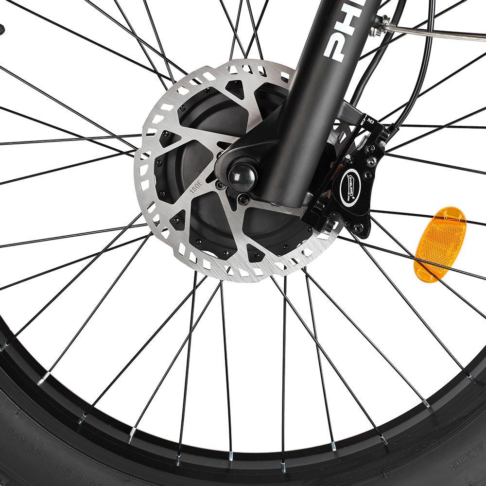 Electric Bicycle Philodo Jumbo 1500Wx2 Peak Motor 26" Fat Tire Full Suspension Electric  Bike For Adults 48V 46AH Dual Hydraulic Brake Max Load 150kg