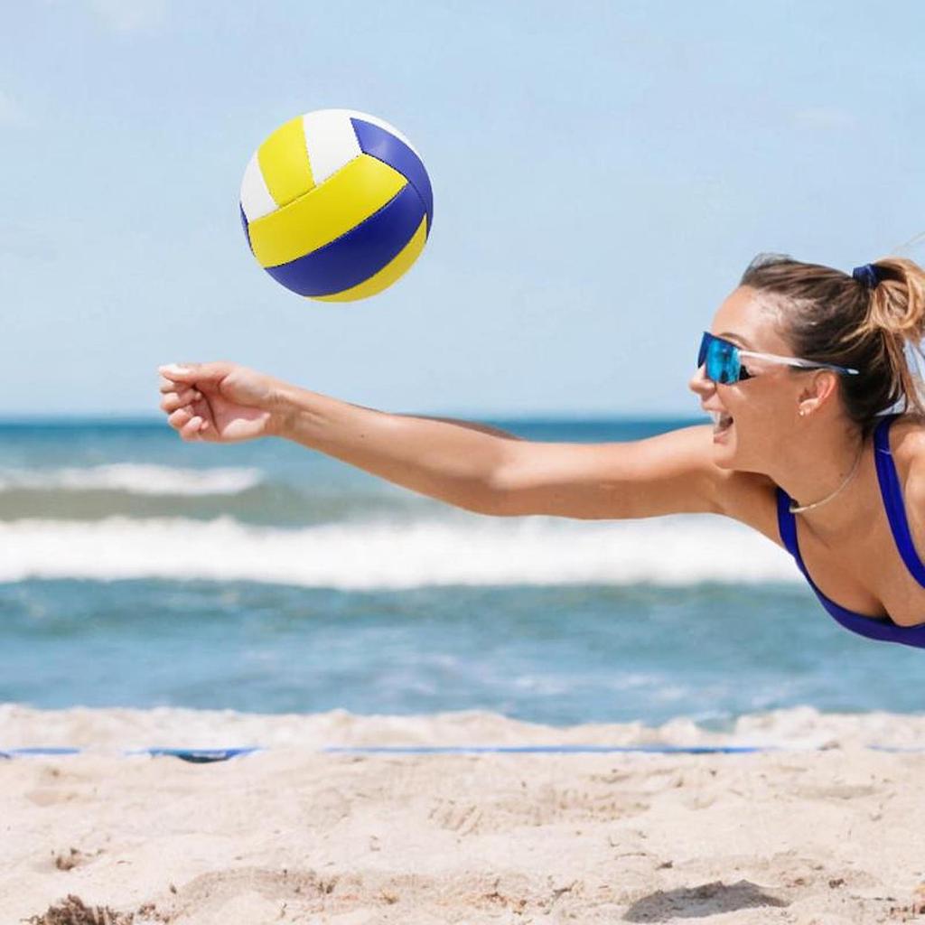 Volleyball Size 5 Beach Game Competition Thick Play Pool Waterproof Official Ball