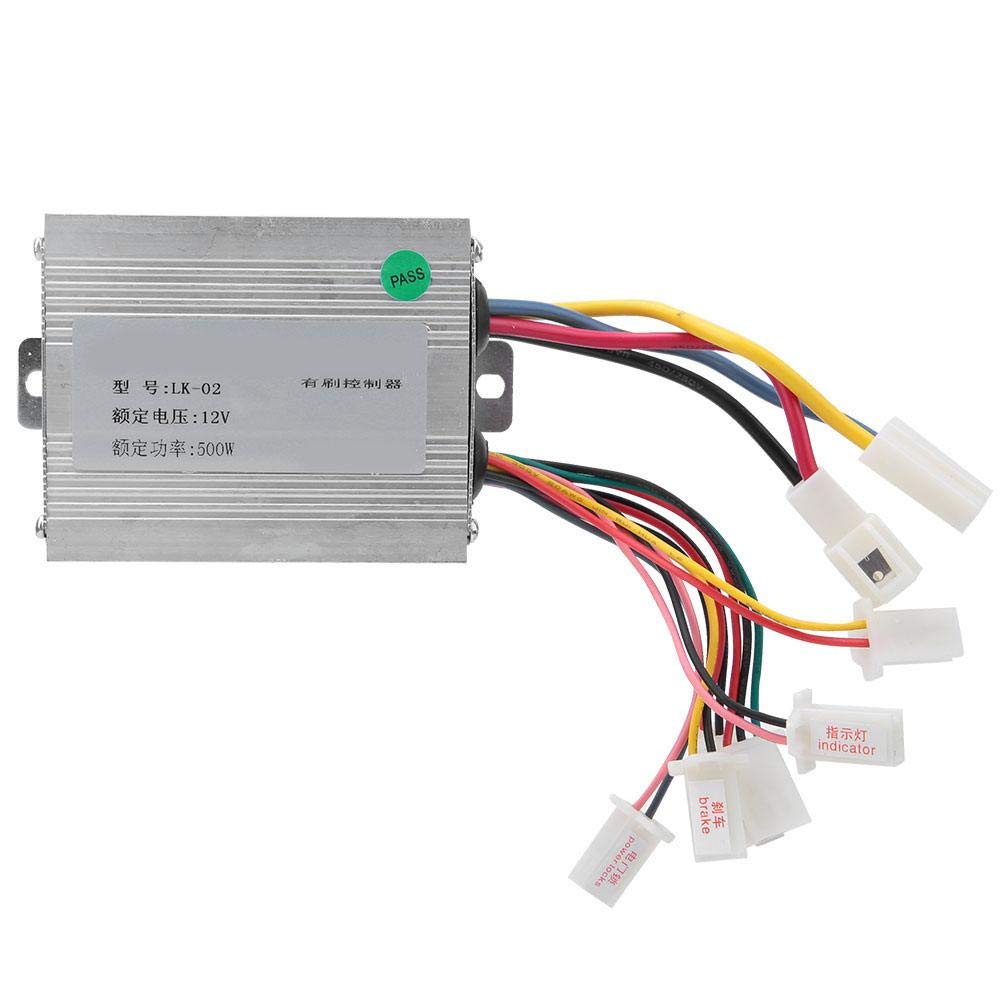 12V 500W Motor Controller Electric Brush Controller DC Motor Speed Control E Brushed Controller
