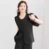 TERRE BLEUE Damen Professioneller Lockerer Weste-Blazer