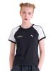 LA MAISON STUDIO Point Symbol Raglan Short Sleeve Blackwhite(Fcg2Ts779W)