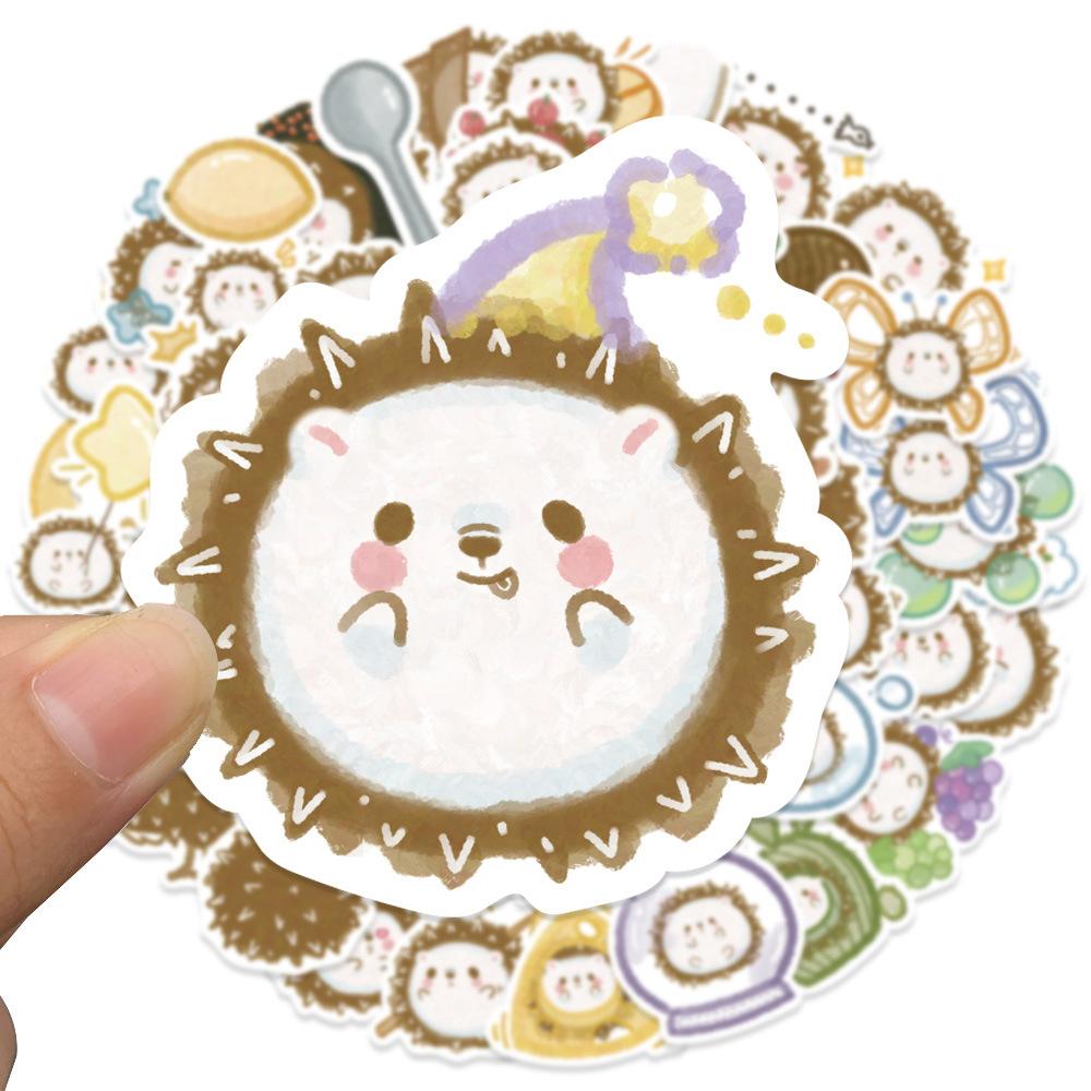 10 30 50Pcs Cute Animal Hedgehog Graffiti Stickers Cartoon Decal Kid Toy Diy Scrapbook Guitar Helmet Car Waterproof Sticker Gift