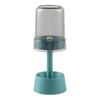 Travel Toothbrush Cup Storage Holder with 3 Slots Dustproof Compact Portable Bathroom Toothbrush Toothpaste Storage Rack