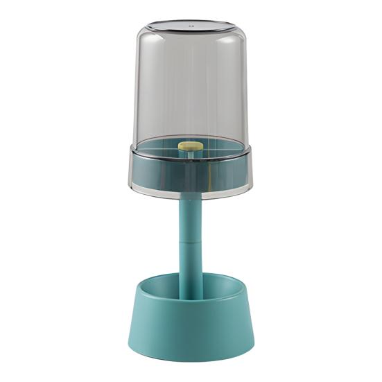 Travel Toothbrush Cup Storage Holder with 3 Slots Dustproof Compact Portable Bathroom Toothbrush Toothpaste Storage Rack