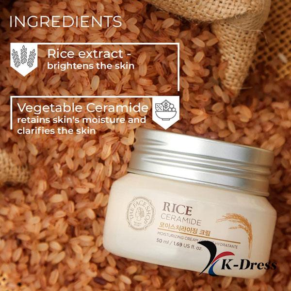 The Face Shop Rice Ceramide Moisturizing Cream 50ml