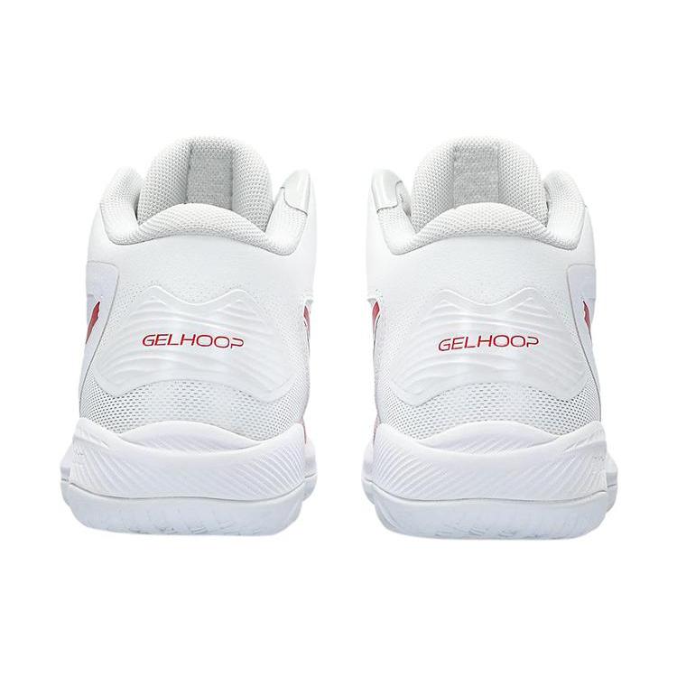 New Asics Gelhoop V15 'White Classic Red' 1063A063-104