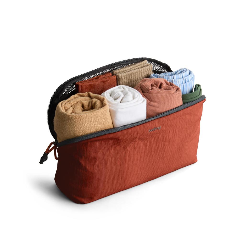 Bellroy Packwürfel 4L Reiseorganizer Packbeutel mit Innenreißverschluss Strapazierfähiges und leichtes Design Clay Pocket, -