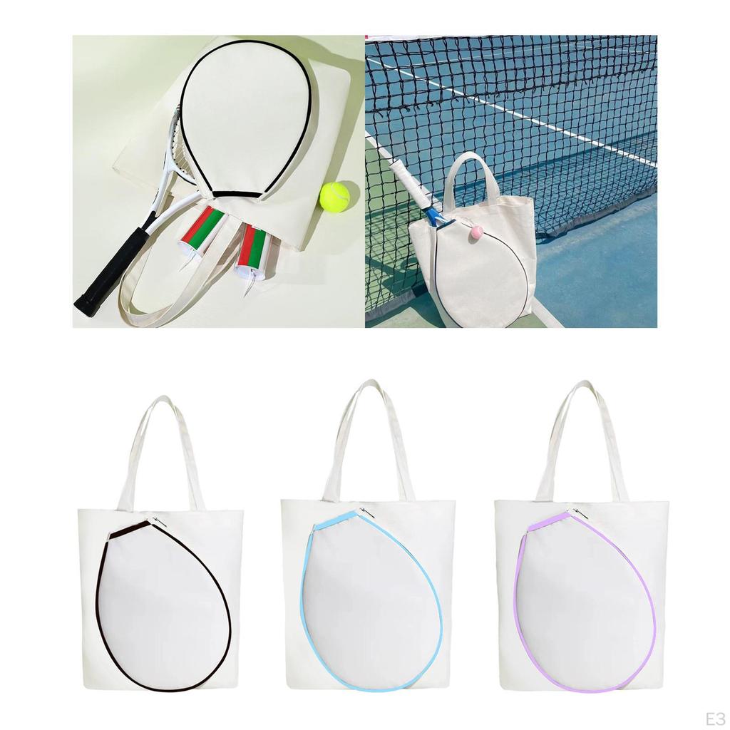 Canvas Tennis Racket Holder for Outdoor Activities And Gym Use
