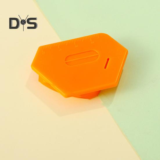 3Pcs Magnetic Seam Guide Easy Adjustment Reusable Multifunctional Polygonal Hemmer Guide with Scale Sewing Accessory