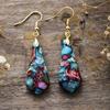 Ethnic Style Natural Stone Emperor Stone Geometric Earrings Earrings Light Luxury Jewelry Earrings