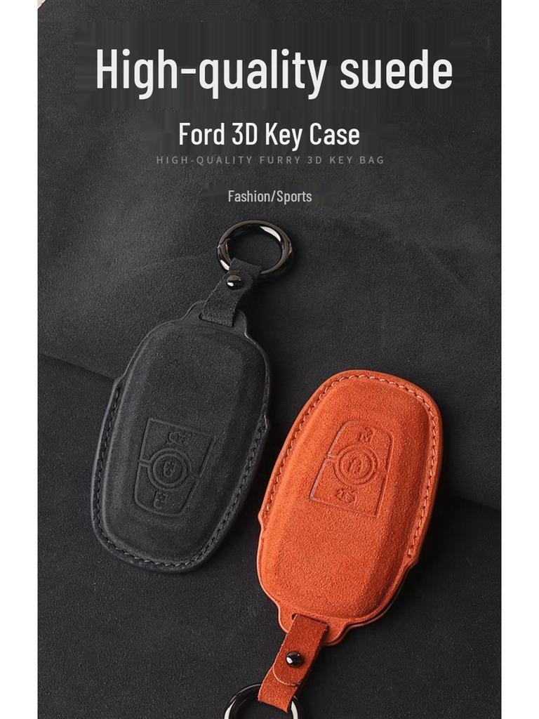 Ford Edge/Explorer 2023 Schlüsselhülle Herren Wildleder Auto Dekoration Tasche