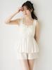 Popcorn Peplum SHCO264047 IVR F [Snidel Home] Set-up Women's