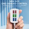 6-in-1 Fast Charging Power Strip with USB Hub 1m Cord Desktop Charging Station for iPhone Home Office Multi Ports Adapter Socket