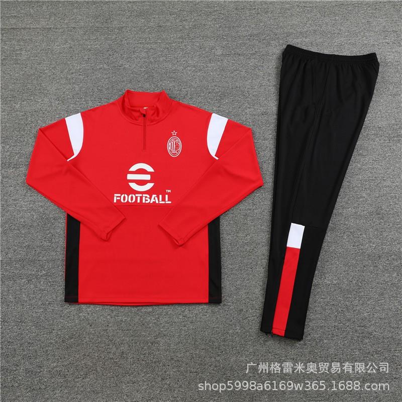AC Milan Official 2024-`` Half-Zip Black