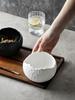 Western Soup Bowl High-end Dessert Bowl Ceramic Tableware Yogurt Bowl Exquisite Creative Cold Dish