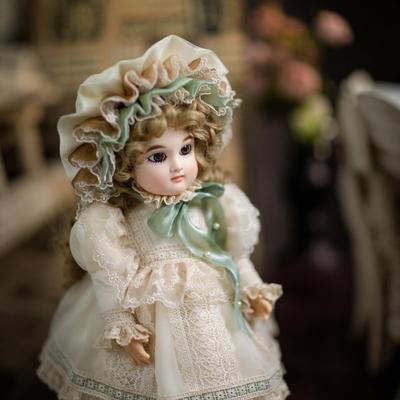 Boneca BJD Biscuit Cloveray de 16 polegadas - Porcelosia (Verde)