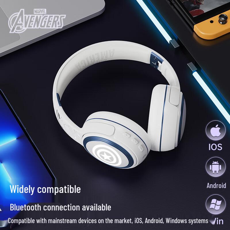 Disney Marvel MR13 Wireless Bluetooth Gaming Headset