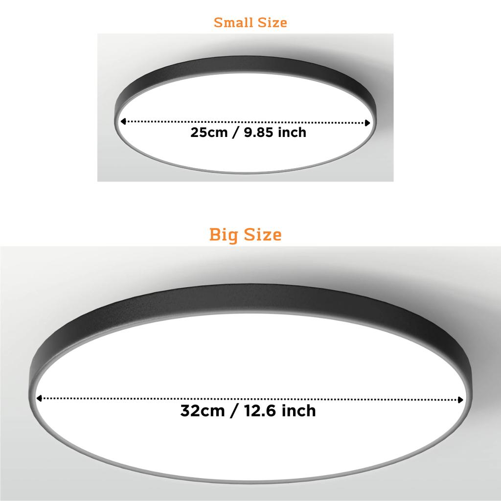 Room Modern Round LED Ceiling Lights Lighting 85-265V For Living Room Bedroom Living Room Kitchen Bathroom Ceiling Lamps