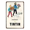 Retro Anime Metal Tin Sign Wall Art 20x30cm