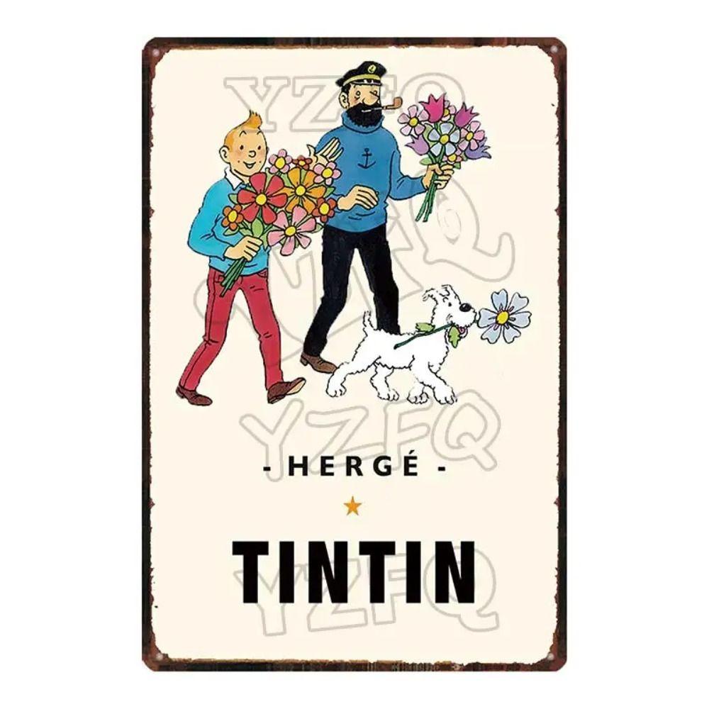 Retro Anime Metal Tin Sign Wall Art 20x30cm