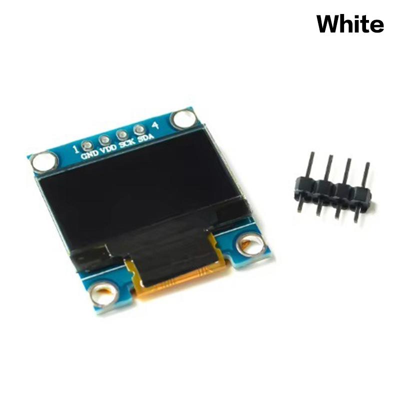 0.96 Inch Oled Display Module I2C Iic Serial White Screen 128X64 Ssd1306 Driver Board Compatible With Esp32 Stm32
